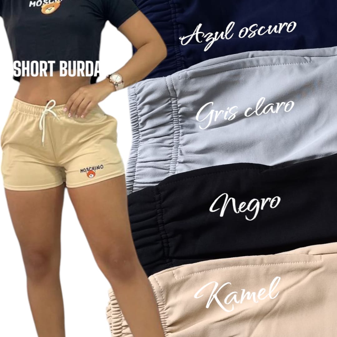 Miniatura 14 de PACK x 4  SHORT BURDA TALLA ÚNICA